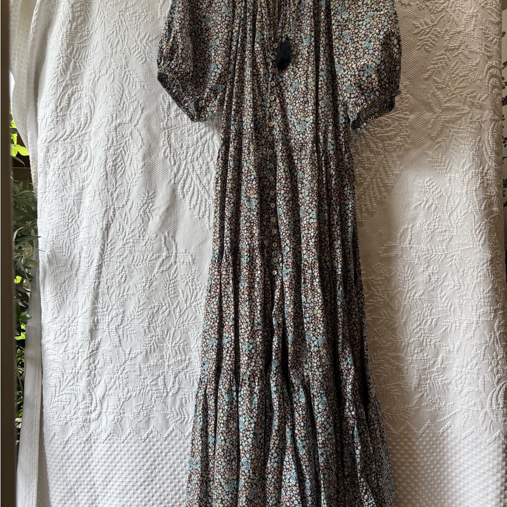 Spell Multicolor Floral Maxi Dress